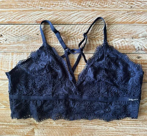 ⚓️Nautica Crossback Lace Bralette⚓️ ~XL - Image 3