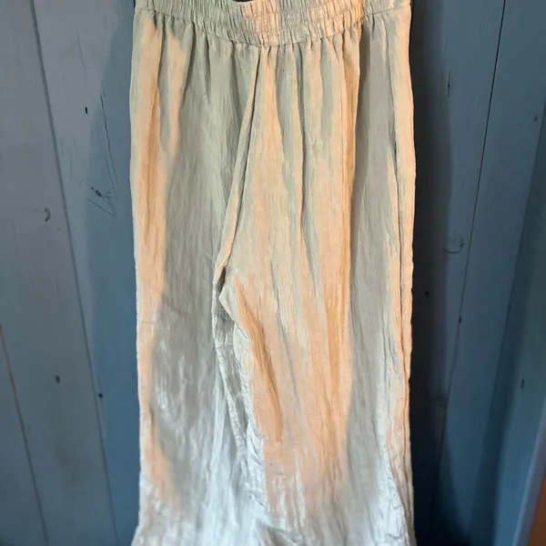House of Harlow 1960 Sage Green Lightweight Pull-On Pant | Size Small New - Image 9