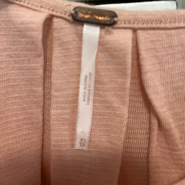 Free People Billie Puff Sleeve Top Blush XS - Image 10
