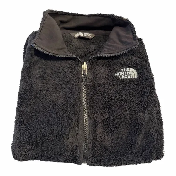 The North Face Black Fleece‎ Jacket Full Zip Stand Collar Outdoor Womens Medium - Image 6