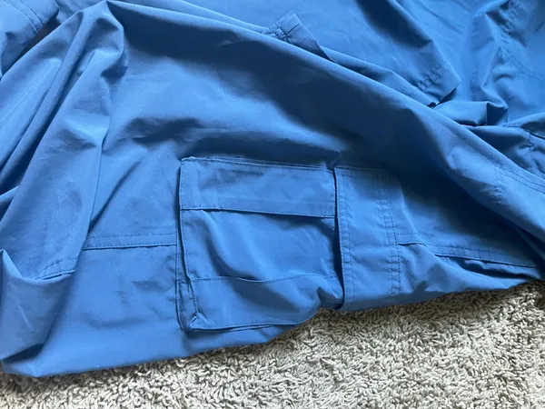 Blue OFFLINE by Aerie Cargo wide leg pants - Image 3
