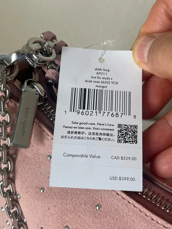 Kate Spade Margot Studded Suede Shoulder Bag - Image 6