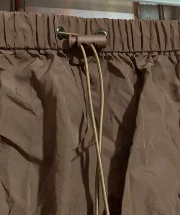 Tic Toc Copper Brown Windbreaker Jumpsuit - Image 5