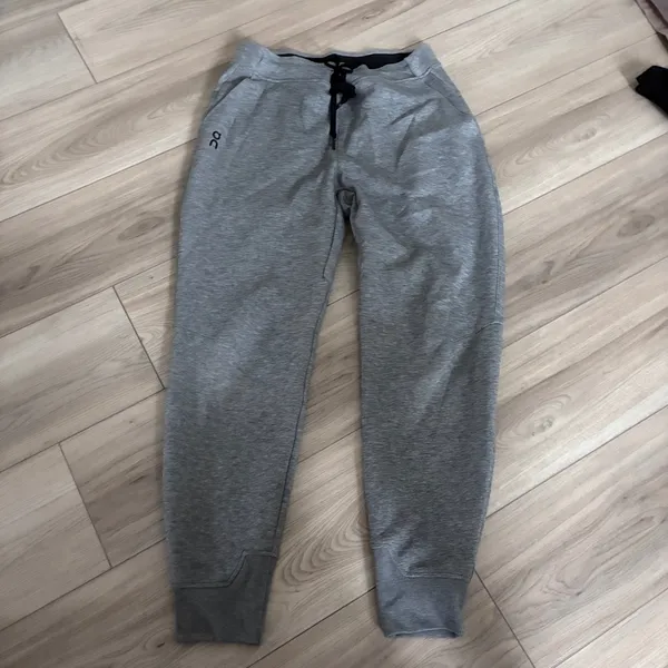 On‎ Running Womens Sweatpants Grey Heather Joggers Size S Swiss Engineering - Image 4