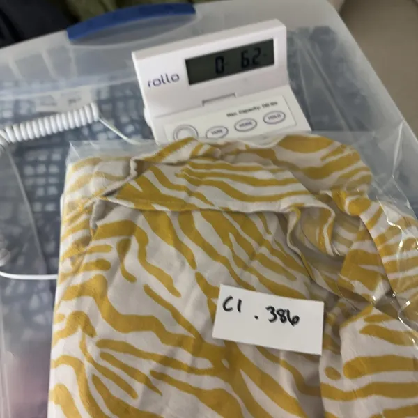 Maeve By Anthropologie Tunic Blouse Womens M Yellow Animal Print V-Neck Dolman - Image 11