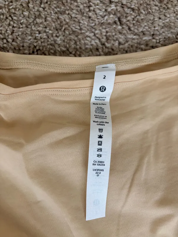 Lululemon Back In Action Shirt - Image 2