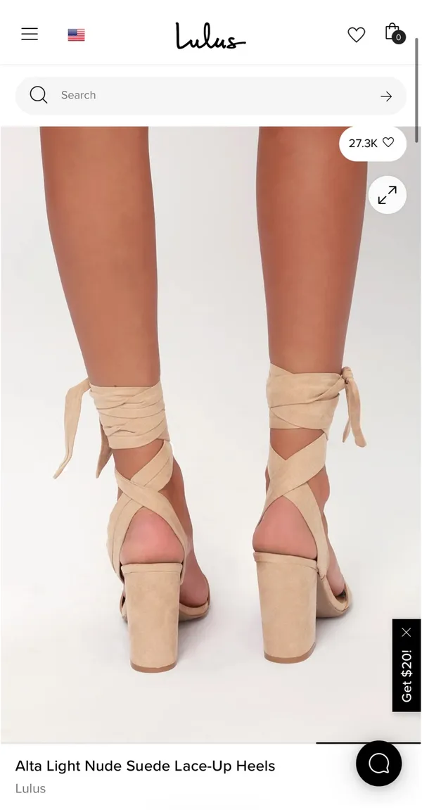 Lulus Heels Nude - Image 2