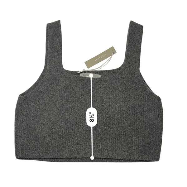 Everlane The‎ Cozy Stretch Sweater Tank XL Wool Blend Cozy Soft Quiet Luxury NEW - Image 8
