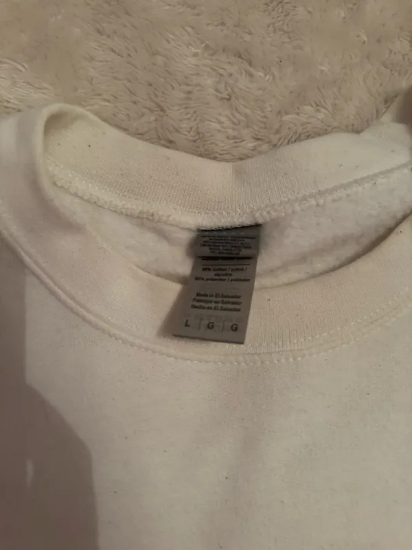 Boston University Crewneck White Size L - Image 3