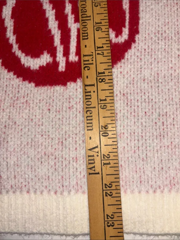 A New Day…Soft White And Pink Knit Pull Over Sweater With Red Cherry Graphic Nwt - Image 10