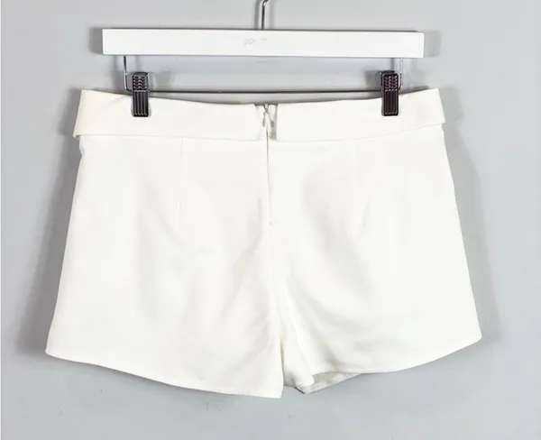 Zara White Envelope Skort Skirt - Image 7