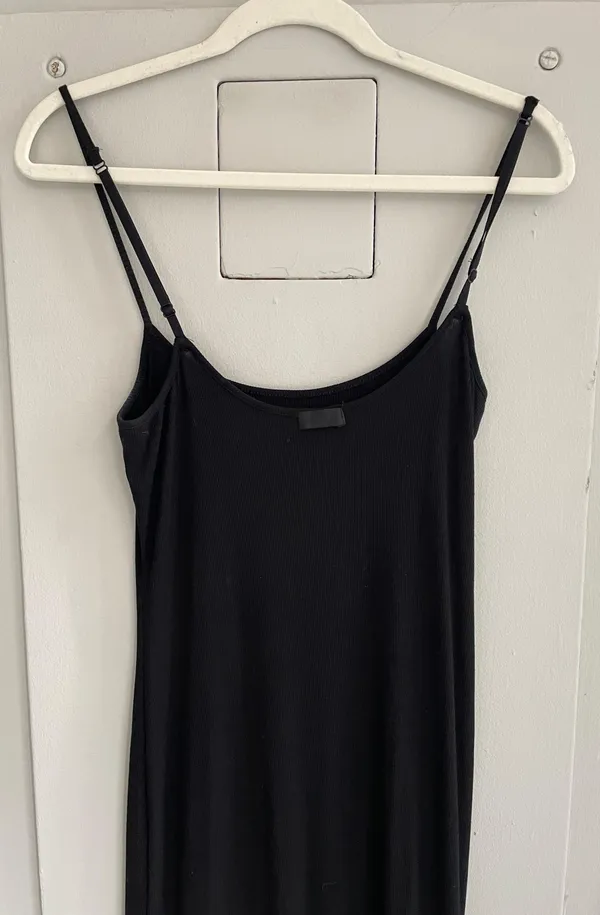 Black Lounge Soft Maxi Dress - Image 8