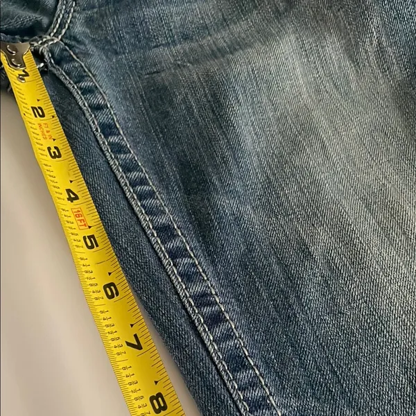 Miss Me Boot Cut Jeans with Contrast Stitching. 28. JS5014B32. Color Med: 52 - Image 9