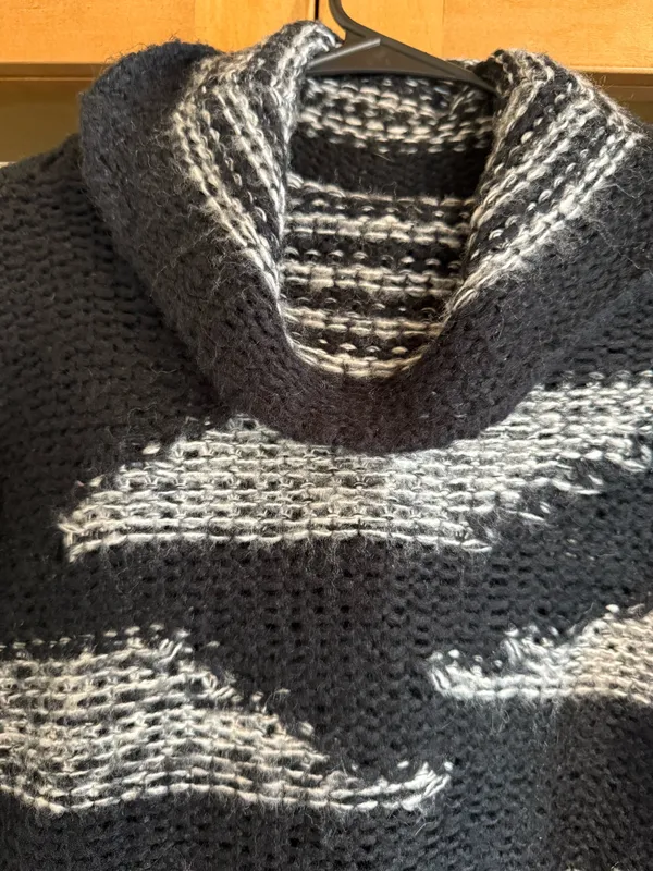 Venus tunic sweater with fringe detail - Image 2