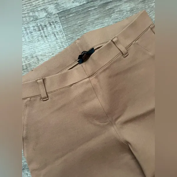 Quince tan‎ brown pull on pants size small - Image 6