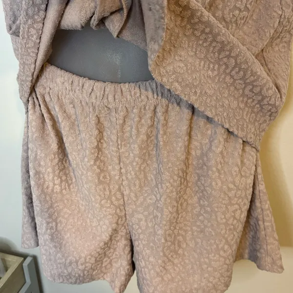 Como Sleep Women's Pink Pajama Set Size Small - Image 4