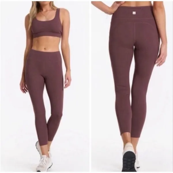 Vuori Stride Leggings in Chestnut Size XS - Image 2