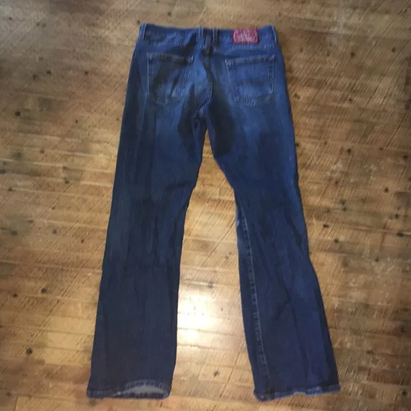 Lucky Brand size 30 dark wash jeans - Image 4