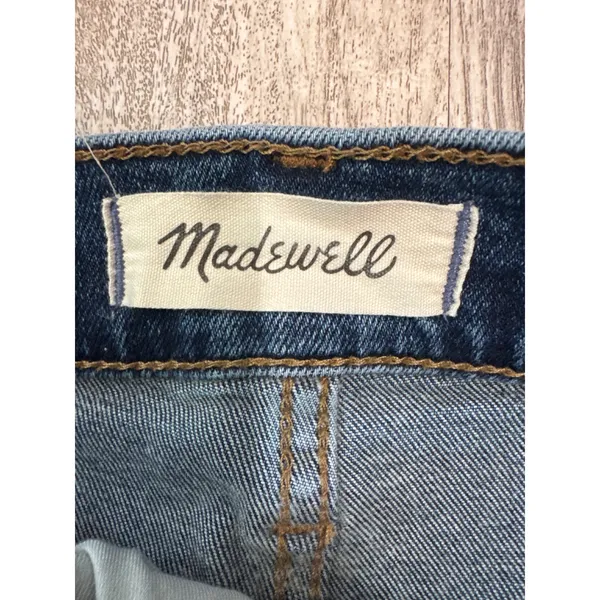Madewell The Perfect Vintage Jean High Rise Straight Leg Dark‎ Wash Blue Size 26 - Image 3