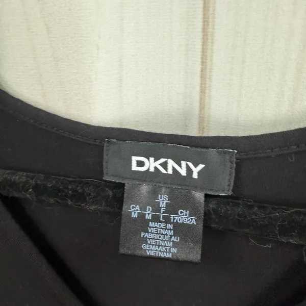 DKNY Women’s Medium Black Dress Midi - Image 2