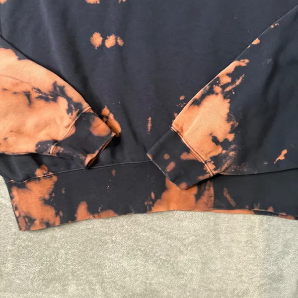 Nike The Grove Orange Theory Sweatshirt Womens S Oversized Boxy Bleached Active - Image 5