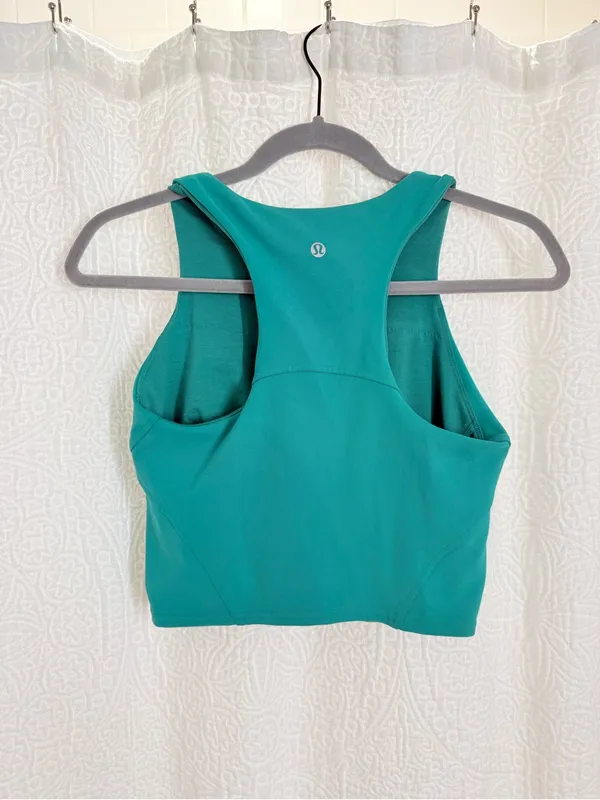 lululemon athletica Teal Crop Tank - Image 3