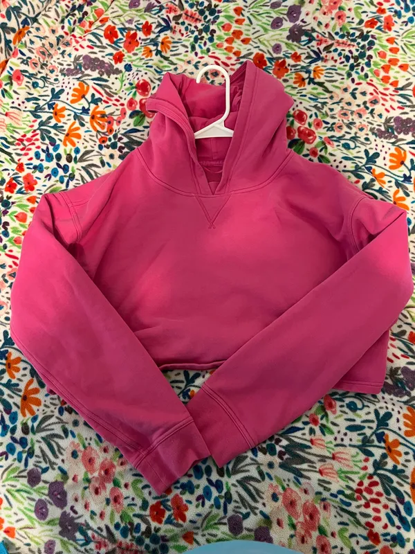 All Yours Cropped Lululemon Hoodie - Image 3