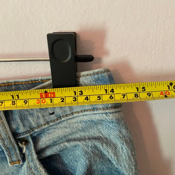 Abercrombie & Fitch The 90s Straight Ultra High Rise Jeans Curve Love Frayed 6 - Image 7