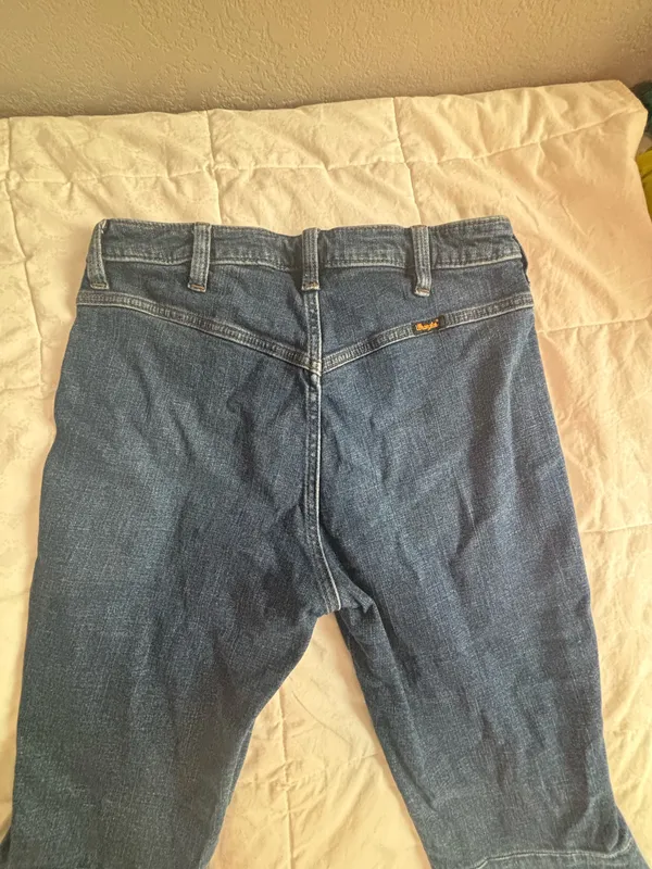 Wrangler Retro High-Rise Flare Jeans Trumpet Bootcut Western bareback hippie bell bottom - Image 5