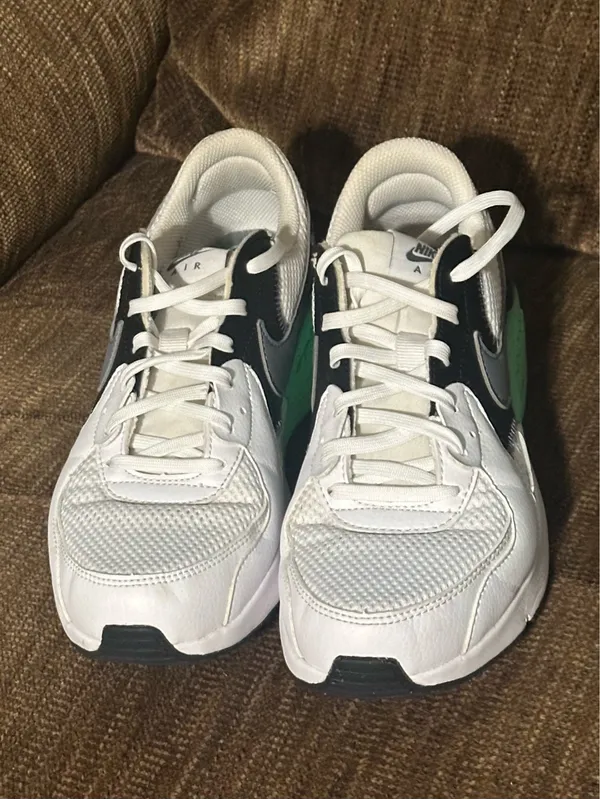 Nike Air Max Women's Excee White Green Gray Athletic Shoes US 8 UK 5.5 EU 39 - Image 4