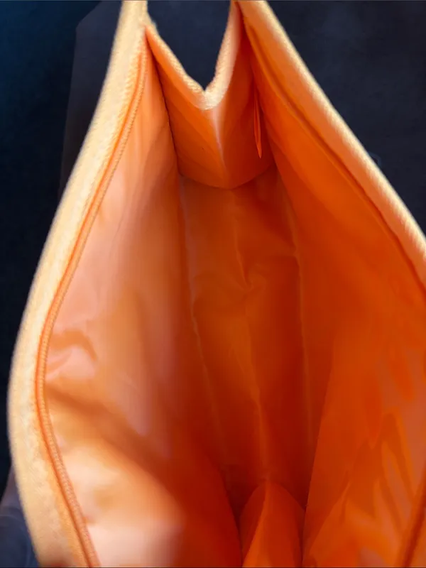 Trina Turk Orange Multicolor Floral Cosmetic Pouch - Image 4