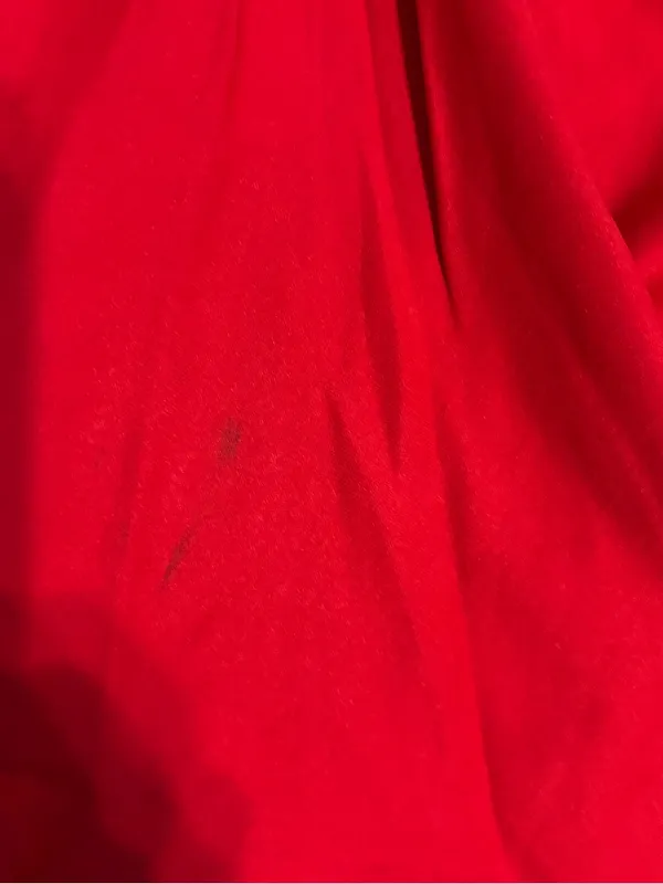 Strapless Red Skater Dress - Classic Flare - Image 3