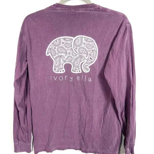 Ivory ella purple‎ top - Image 2