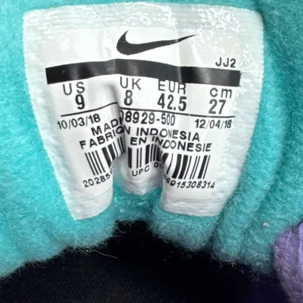 Nike Air Max 1 Have a Nike Day Space Purple‎ Black Bleached Coral Size 9 - Image 9