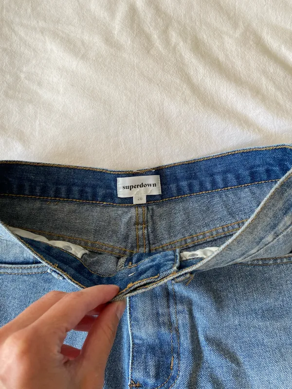 Revolve superdown Denim Shorts Distressed  - Image 3