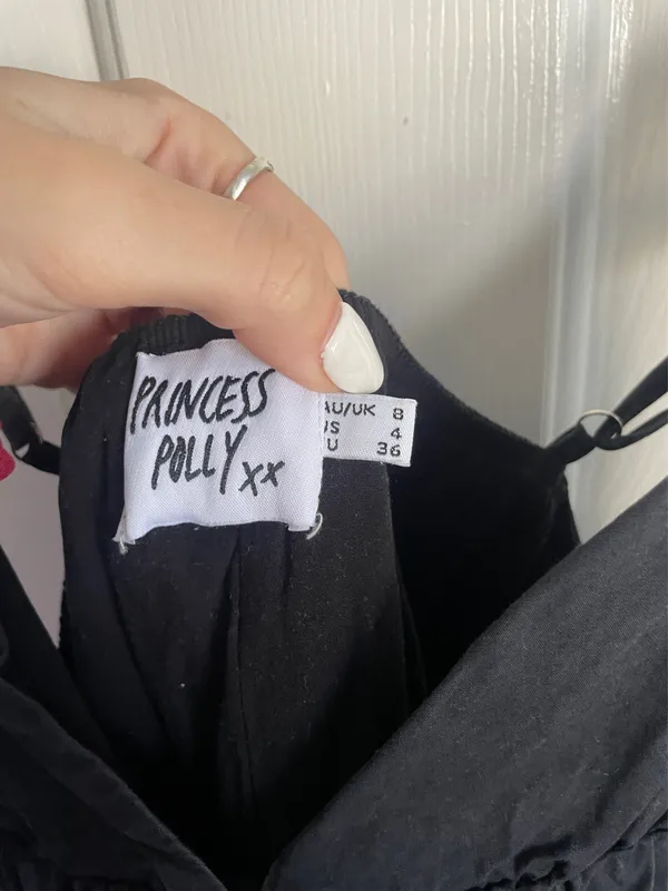 Princess Polly black mini dress - Image 2