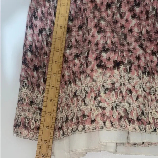 Studio 253 Floral Pink Skirt size‎ medium dance fairy whimsical coquette - Image 4