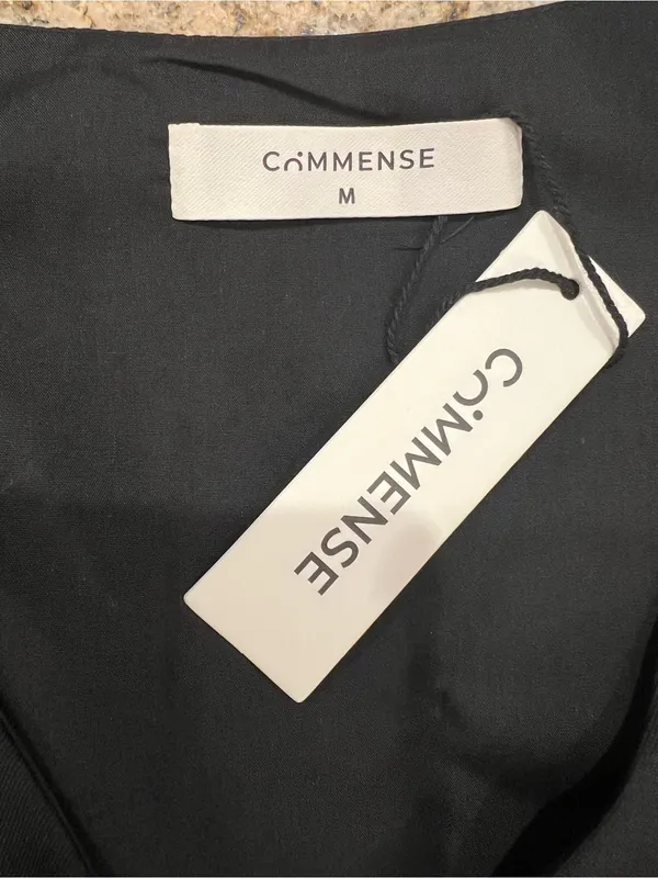 Commense Button Split Sleeveless Pants Set | Black | Size Medium | Sold Out NWT - Image 5