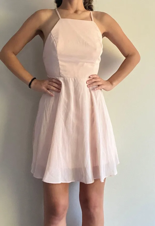 Lulus Light Blush Pink Dress - Image 3