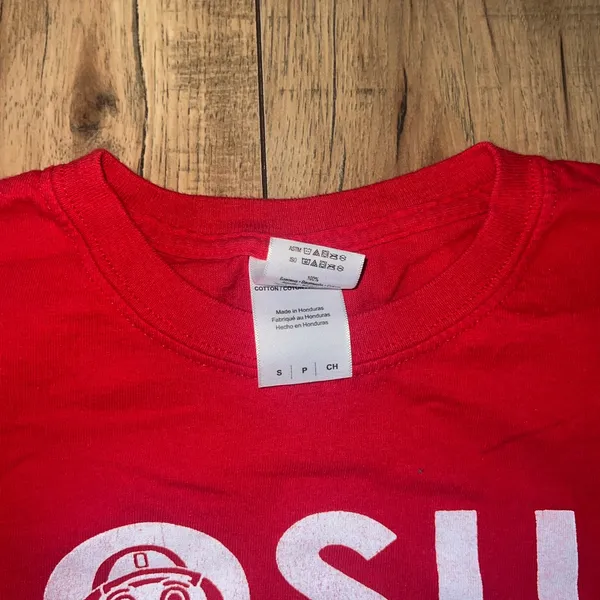 Ohio state tee 75 Red - Image 3