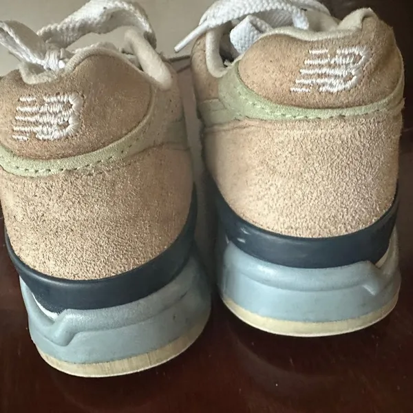 New Balance 998 Suede Sneakers Beige Tan | Made in USA | ABZORB Sole - Image 3