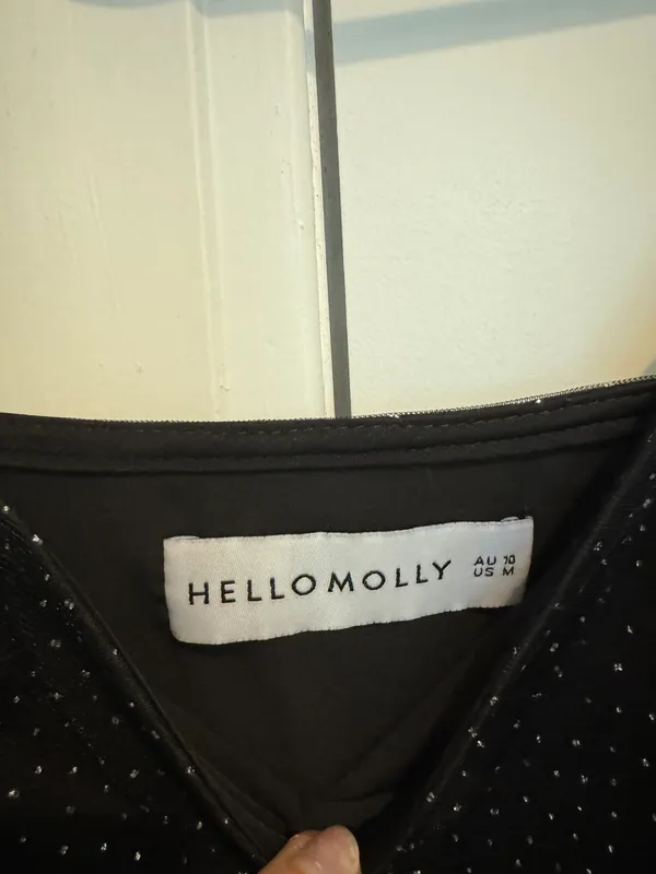 Hello Molly Black Dress - Image 3