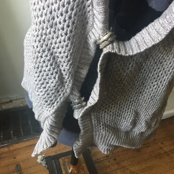 Lafayette148 L side snap crocheted vest Tan Size L - Image 2