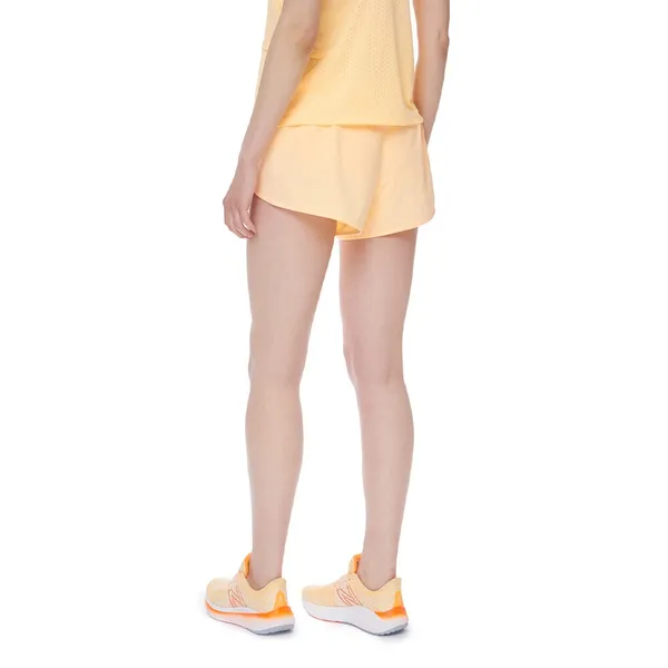 New Balance Running Shorts XS‎ Peach Lightweight Athletic Activewear Women - Image 2