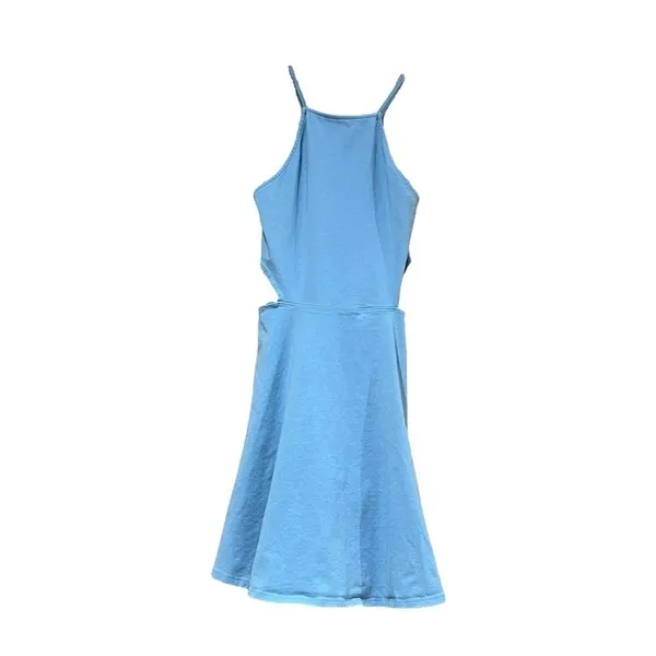 Garage Blue Cut Out Sleeveless Dress Extra Small - Image 2