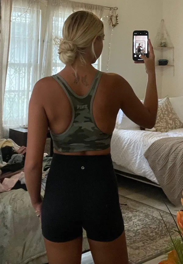 Camo Sports Bra - Image 2