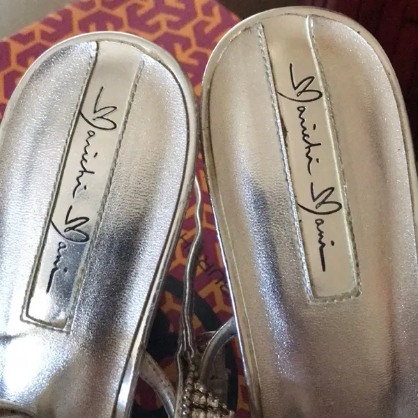 Sandals Silver Size 8.5 - Image 6