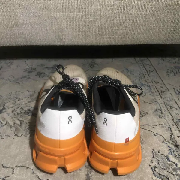 On Cloudmonster in Fawn/Tumeric Orange Size 9.5 - Image 9