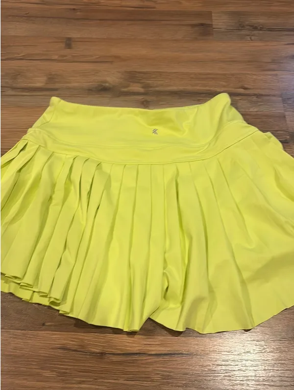 Kyodan Neon Green Tennis Skirt - Image 2