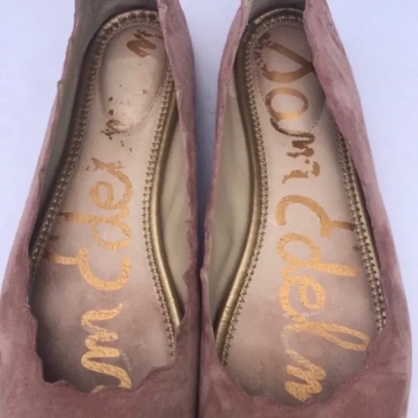 Sam‎ Edelman Pink Blush Scalloped Francis Flats - Image 3